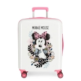 Cestovní kufr ABS Minnie Květiny 55 cm