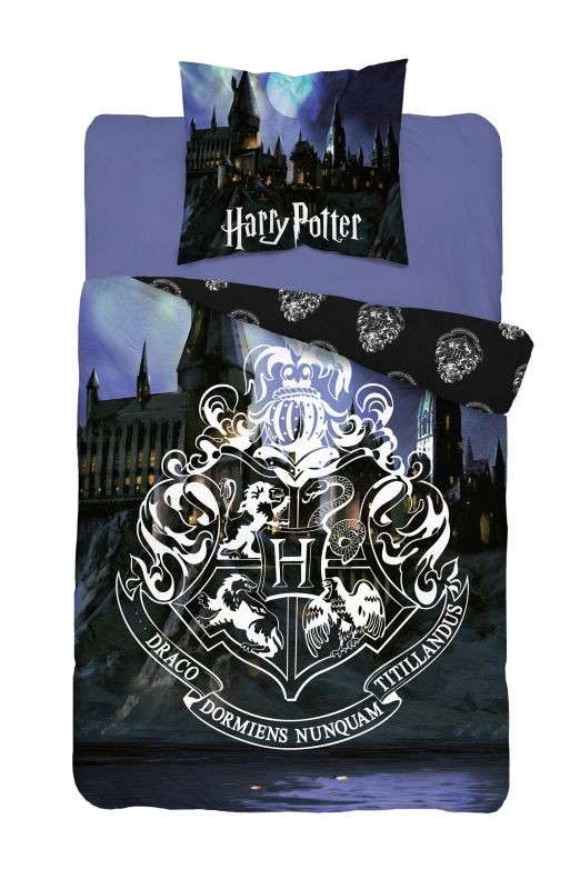 Povlečení Harry Potter Hrad 140/200, 70/80