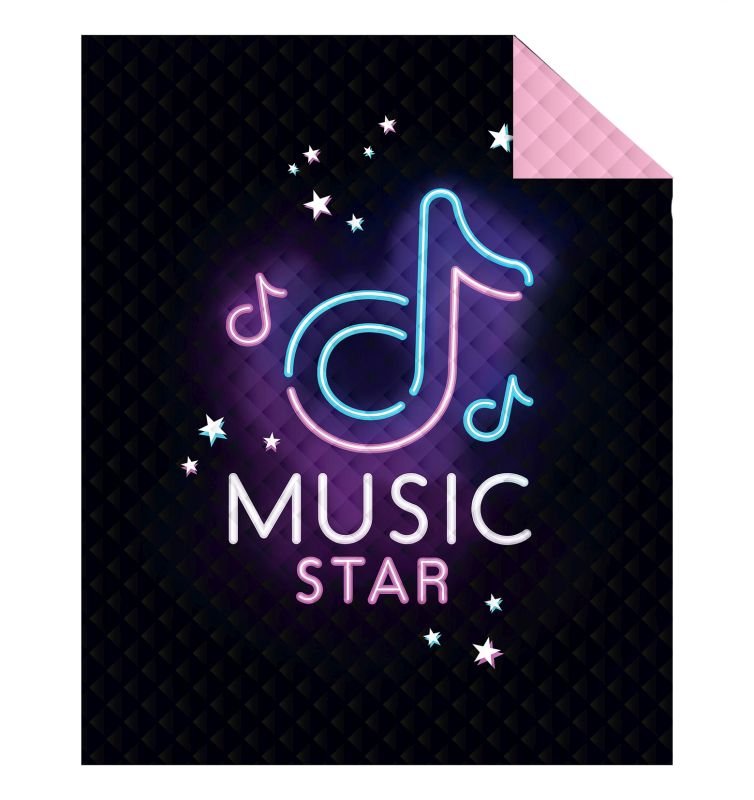 Přehoz na postel Music Star 170/210