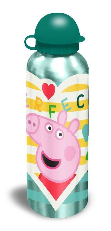 ALU láhev Peppa Pig zelená 500 ml