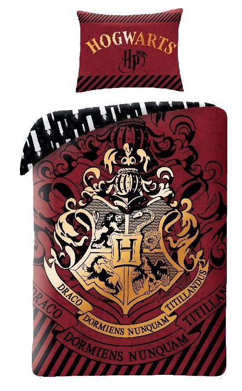 Povlečení Harry Potter burgund 140/200, 70/90