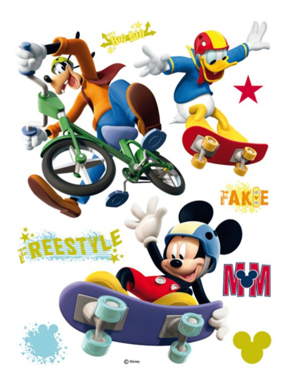 Dekorace na zeď Mickey Mouse