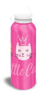ALU láhev Kočičky růžová 500 ml