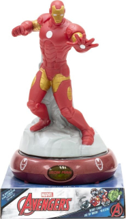 Noční stolní LED lampička 3D figurka Avengers Iron Man