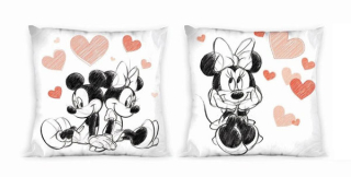 Povlak na polštář Mickey a Minnie