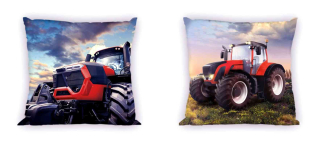 Povlak na polštářek Traktor červený 40/40