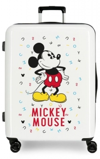 Cestovní kufr ABS Mickey Style letras 70 cm