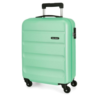 Cestovní kufr ABS Roll Road Flex Green 55 cm