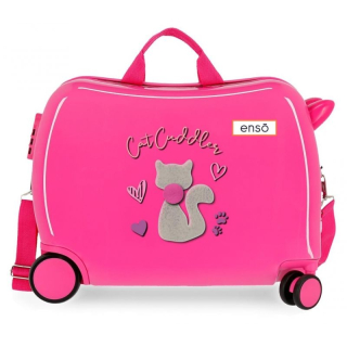 Dětský kufřík na kolečkách Enso Cat Cuddler MAXI