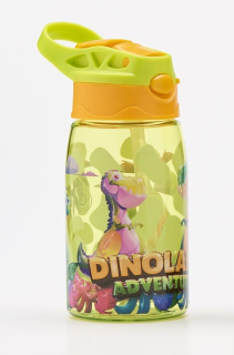 Dětská Tritanová láhev na pití Dinoland green 500 ml